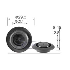 10x Stopfen Verschlusskappe